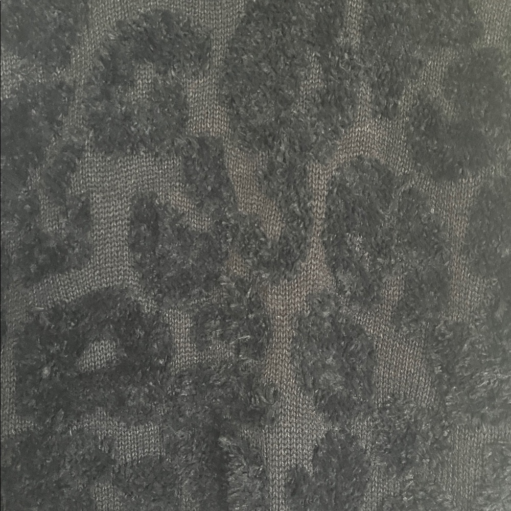 Fuzzy Pattern Cardigan - image 7